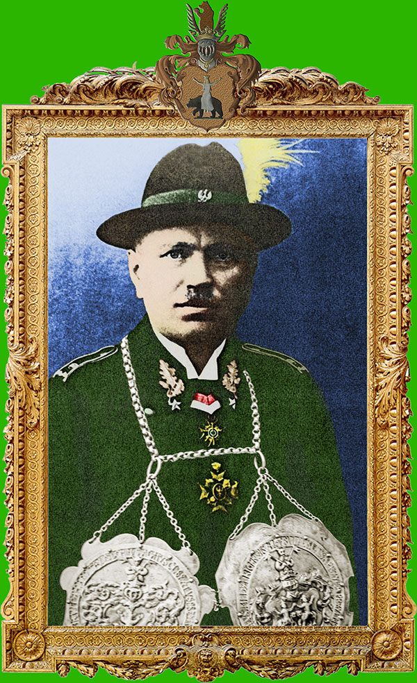 Kazimierz Kulczyński Król Żniwny BKR 1920